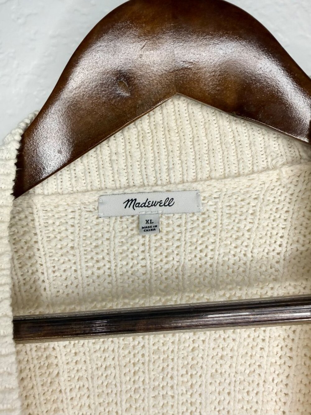 Madwell - Oversized Shaylene Bobble Detail Balloon Sleeve Cardigan - XL - Picture 7 of 12